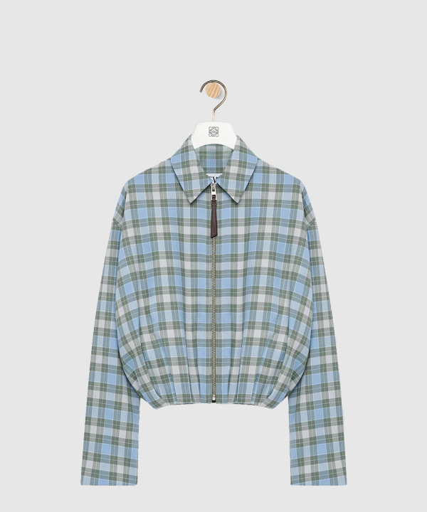 [LOEWE-로에베]드레이프 재킷 울 혼방