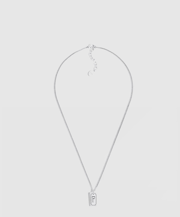 [DIOR-디올]플레이트 펜던트 목걸이 N2909