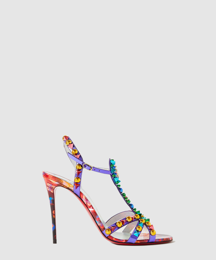 레플리카|이미테이션 louboutin-루부탱스터드-페이턴트-샌들-1220156