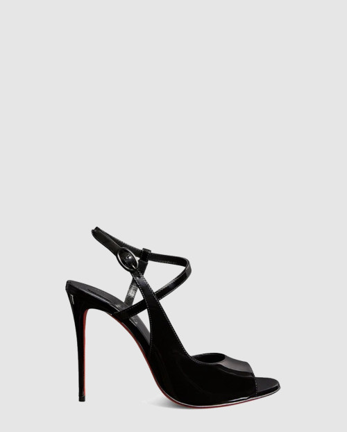 [LOUBOUTIN-루부탱]에나멜 스틸레토 샌들 3220404