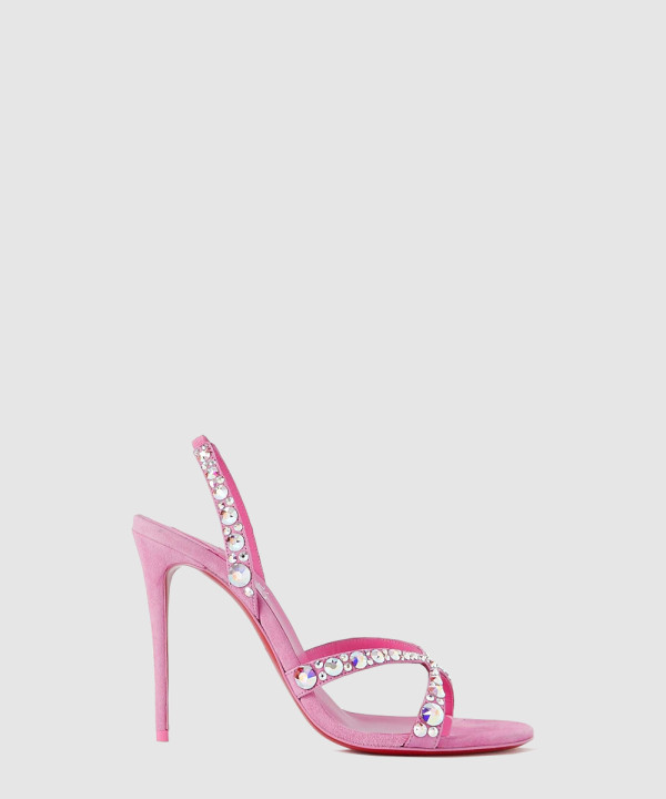 [LOUBOUTIN-루부탱]스웨이드 샌들 1230150