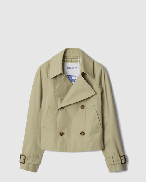 [BURBERRY-버버리]코튼 블렌드 트렌치 재킷 81063411