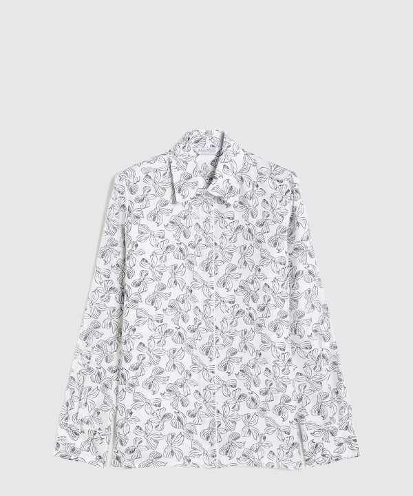 [MAXMARA-막스마라]로데시아 실크 셔츠