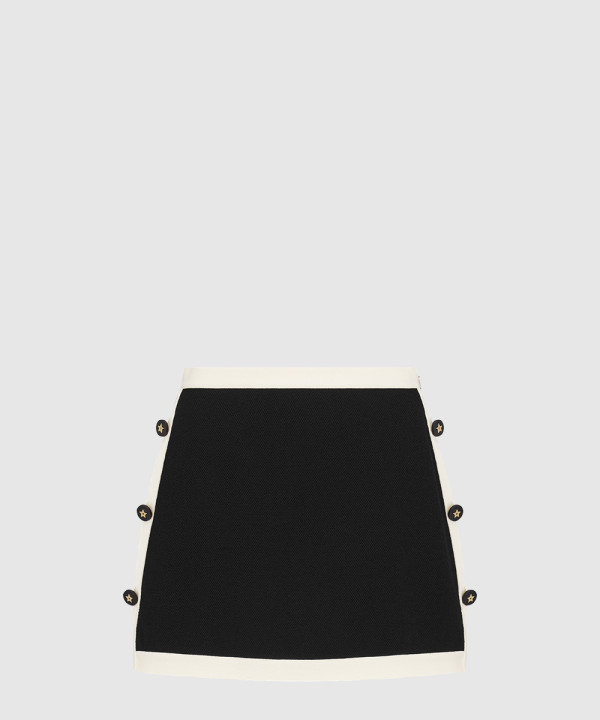 [DIOR-디올]Dioriviera 스트레이트 미니스커트 544J1