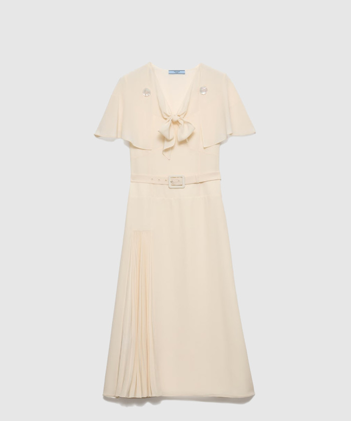 레플리카|이미테이션 prada-프라다플리츠-모로케인-드레스-p3p82h