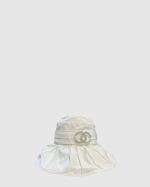 [CHANEL-샤넬]로고 패턴 버킷햇 AA3424