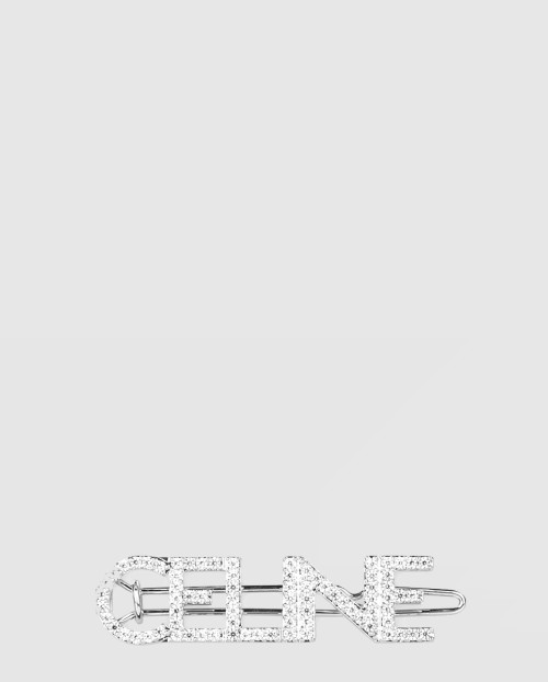 [CELINE-셀린느]크리스탈 모노크롬 헤어클립 460WH6