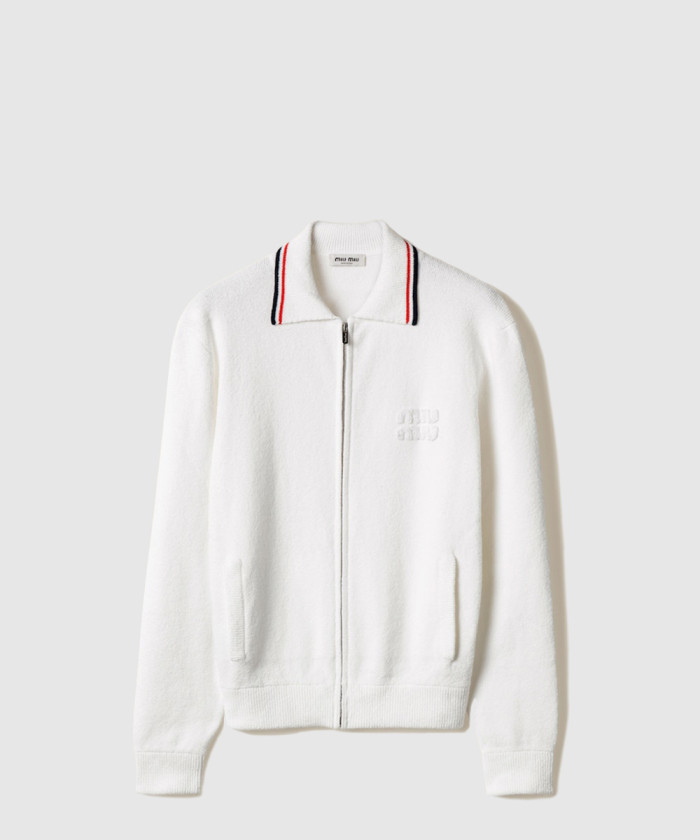 레플리카|이미테이션 miumiu-미우미우코튼-지퍼-가디건-mmf972