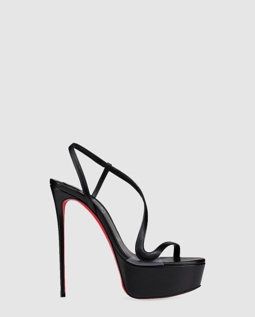 [LOUBOUTIN-루부탱]150 힐 가죽 샌들 1250721