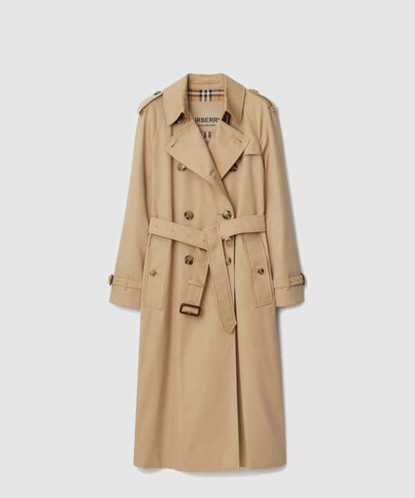 [BURBERRY-버버리]롱 워털루 헤리티지 트렌치코트 80794201