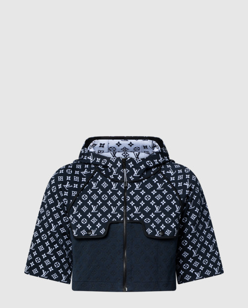 [LOUIS VUITTON-루이비통]크롭 MS 후드 집업 점퍼 1AI807