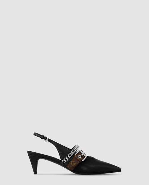 [LOUIS VUITTON-루이비통]바이브 슬링백 펌프스 1AHKZE