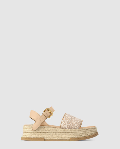 [LOUIS VUITTON-루이비통]마야 플랫폼 에스파드릴 1AHNIC