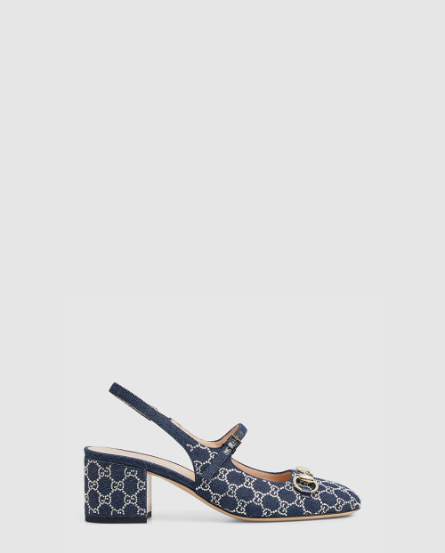 [GUCCI-구찌]GG 크리스털 홀스빗 펌프스 837224