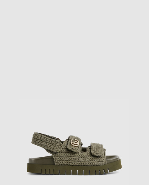 [GUCCI-구찌]더블 G가 들어간 샌들 835086