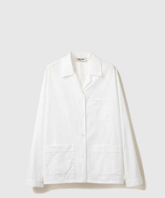 레플리카|이미테이션 miumiu-미우미우포플린-셔츠-mk1884