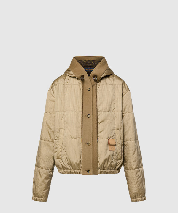[LOUIS VUITTON-루이비통]후디드 퀼티드 립스톱 재킷 1AIAHR