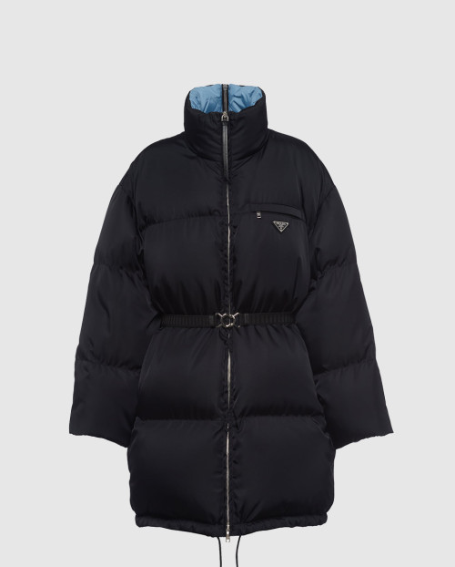 [PRADA-프라다]Re Nylon 개버딘 후드 다운 재킷 29Z408