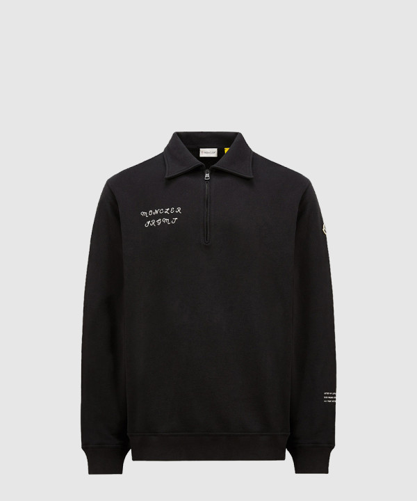 [MONCLER-몽클레어]Moncler x FRGMT 지퍼 코튼 스웨트셔츠