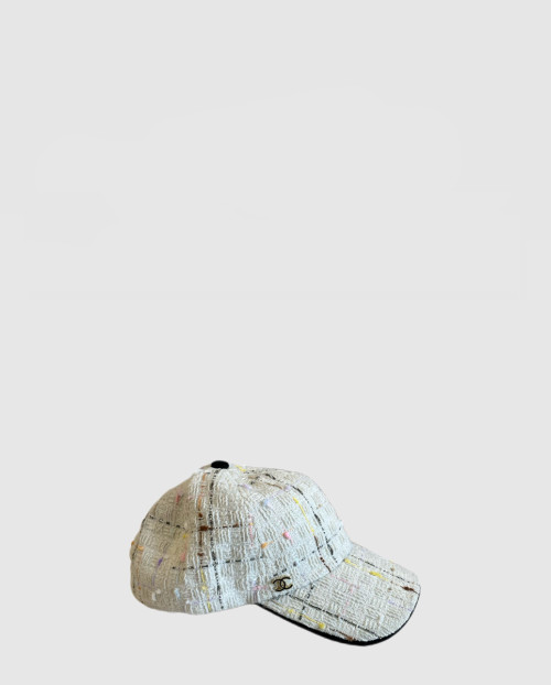 [CHANEL-샤넬]트위드 베이스볼 캡 AA2355