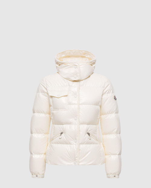 [MONCLER-몽클레어]Glareins 브레이디드 트림 후드 크롭 다운 재킷