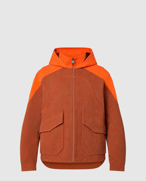 [LOUIS VUITTON-루이비통]모노그램 데님 후드 재킷 1A972V