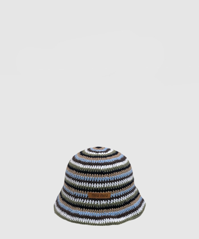 레플리카|이미테이션 miumiu-미우미우스트라이프-비니-5hc975