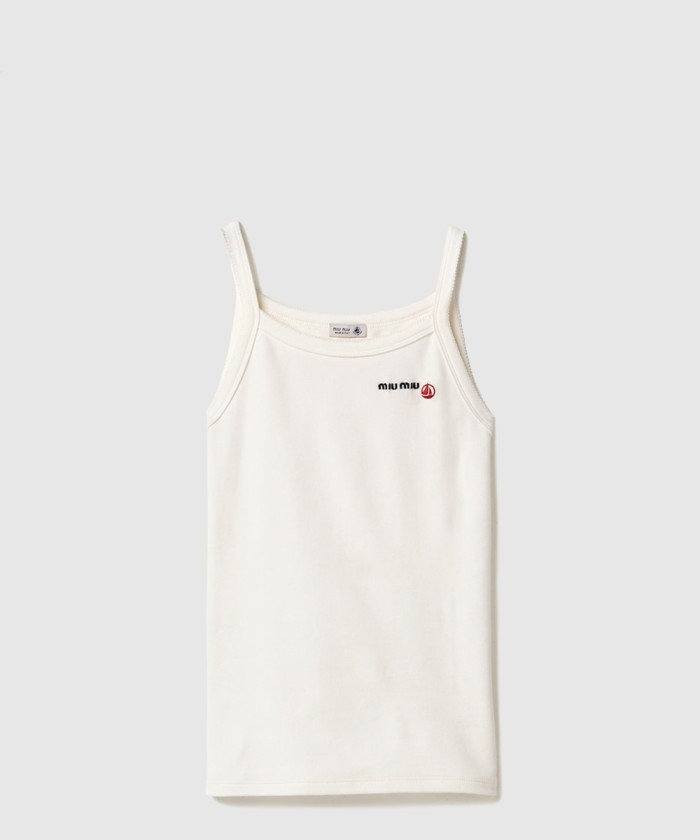 레플리카|이미테이션 miumiu-미우미우petit-bateau-x-miu-miu-스트레치-저지-탑