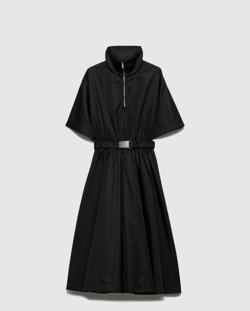 [PRADA-프라다]숏 슬리브 리나일론 미디드레스 230738