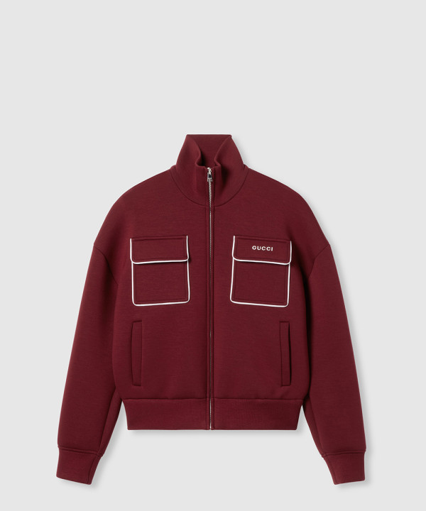 [GUCCI-구찌]브랜드 니트 집업 스웨트셔츠 837985