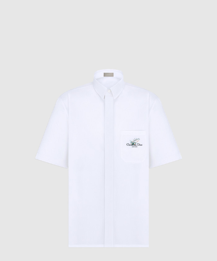레플리카|이미테이션 dior-디올christian-dior-couture-은방울꽃-자수-반소매-셔츠-493c5