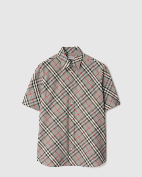 [BURBERRY-버버리]레귤러핏 체크 코튼 셔츠 81135371