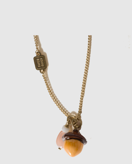 [MIUMIU-미우미우]메탈 목걸이 5IC155