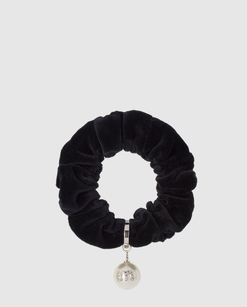 [MIUMIU-미우미우]벨벳 스크런치 슈슈 곱창머리끈 5IF063