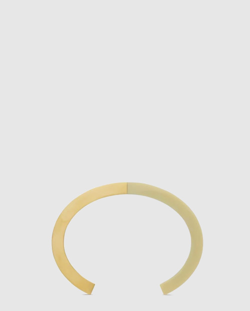 [SAINT LAURENT-생로랑]투톤 컬러 커프 724314