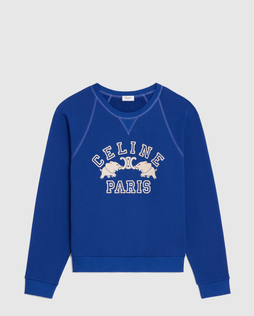 [CELINE-셀린느]레귤러 스웨트셔츠 코튼 플리스 RY0H56