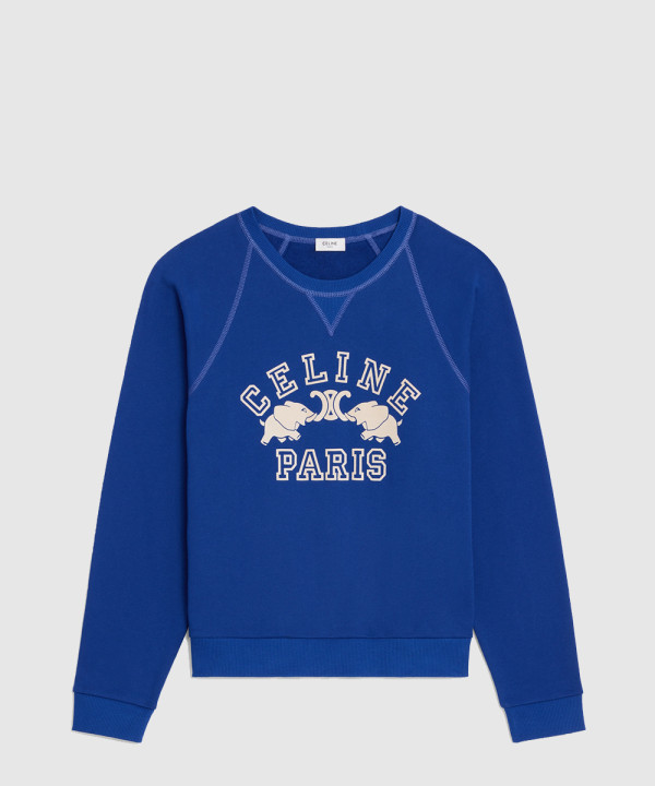 [CELINE-셀린느]레귤러 스웨트셔츠 코튼 플리스 RY0H56