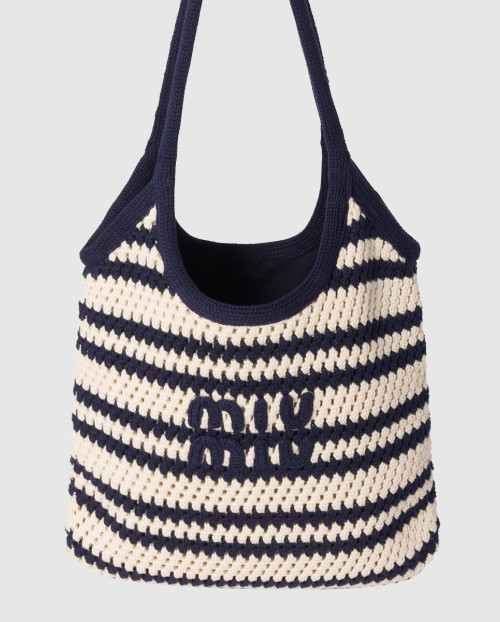 [MIUMIU-미우미우]아이비 크로셰 토트백 5BG231