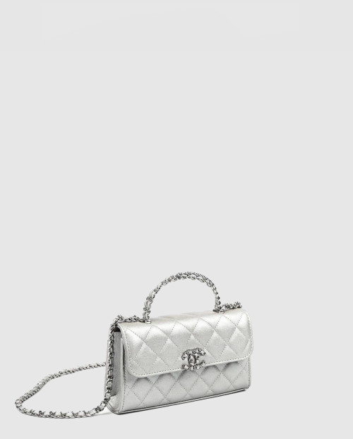 [CHANEL-샤넬]체인 플랩 폰 홀더 AP3238