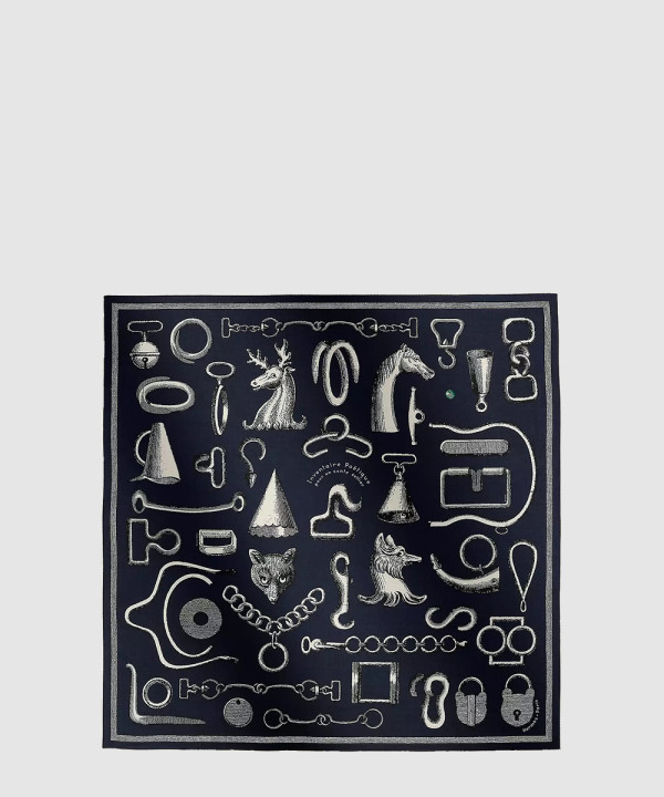 [HERMES-에르메스]Inventaire Poetique pour un Conte Sellier 숄 140