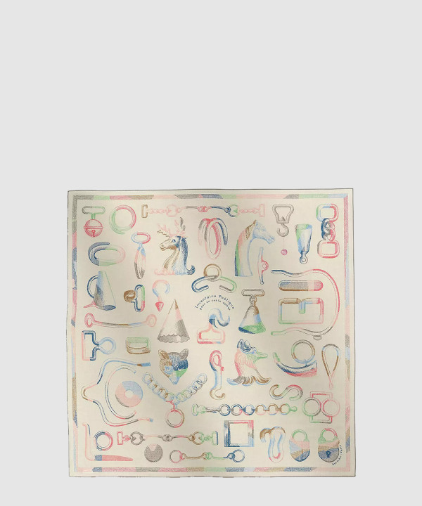 [HERMES-에르메스]Inventaire Poetique pour un Conte Sellier 숄 140