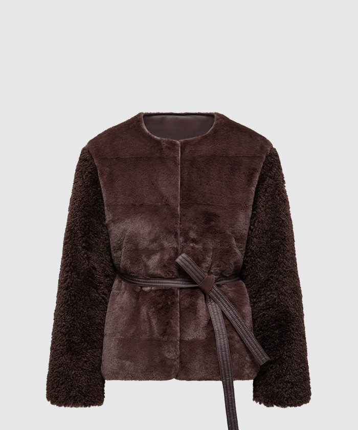 레플리카|이미테이션 moncler-몽클레어jouillat-합성-소재-테디-쇼트-다운-재킷