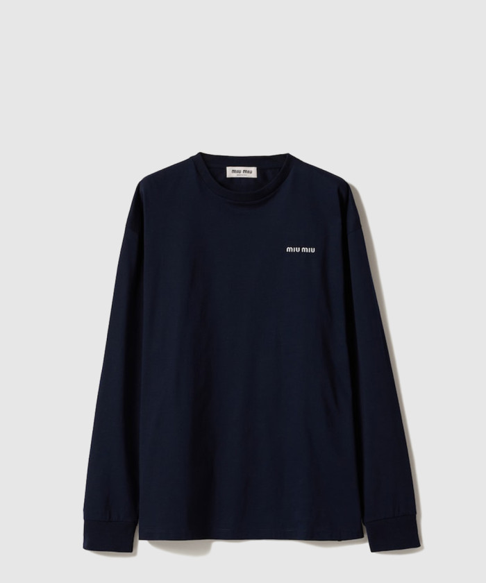 레플리카|이미테이션 miumiu-미우미우긴소매-저지-티셔츠-mjl087