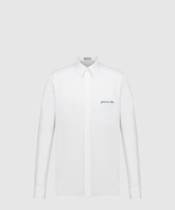 [LOUIS VUITTON-루이비통]크리스찬 디올 태그 자수 셔츠 443C5