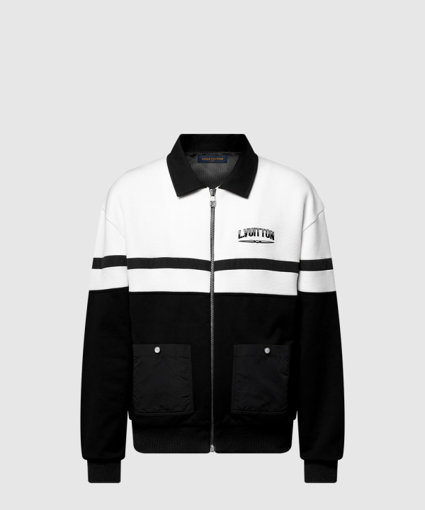 [LOUIS VUITTON-루이비통]하이브리드 저지 블루종 1AHWAG