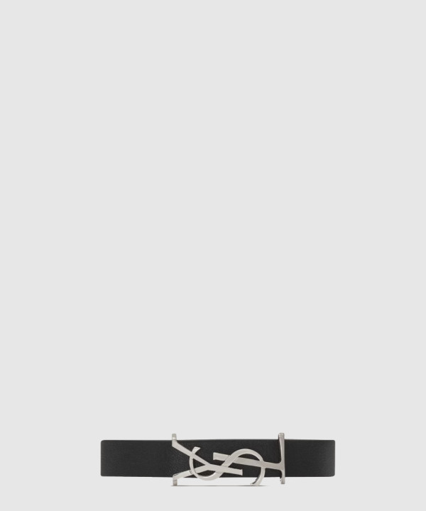 [SAINT LAURENT-생로랑]가죽 소재의 CASSANDRE 브레이슬릿 559355