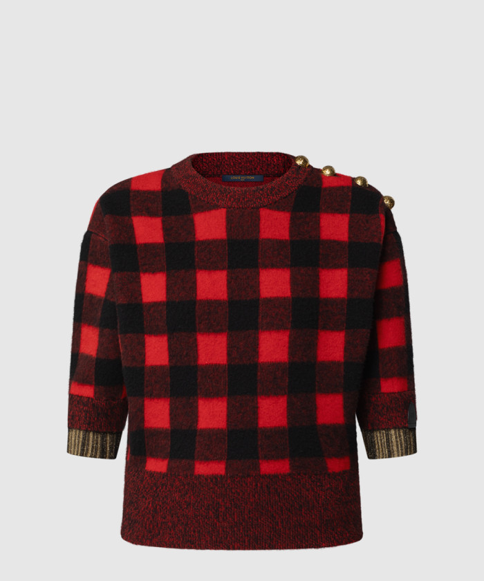 레플리카|이미테이션 louis-vuitton-루이비통그래픽-체크-니트-톱-1airdb
