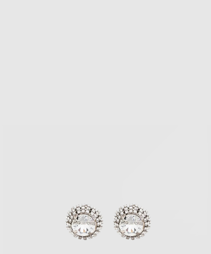 레플리카|이미테이션 miumiu-미우미우크리스탈-클립온-귀걸이-5jo914