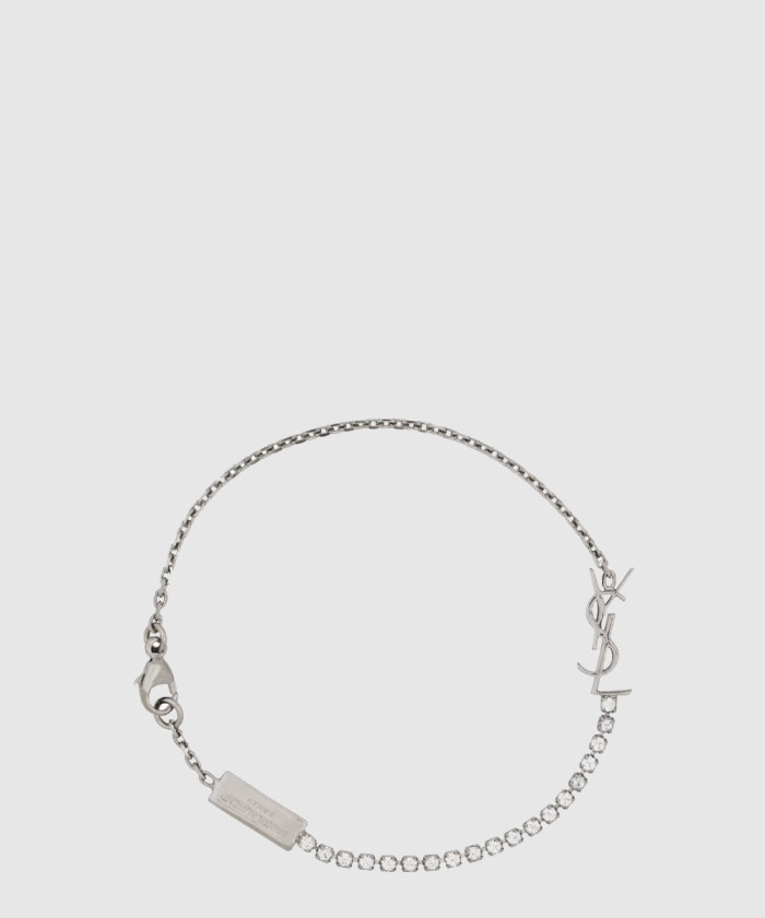 레플리카|이미테이션 saint-laurent-생로랑메탈-및-라인스톤-소재의-cassandre-참-브레이슬릿