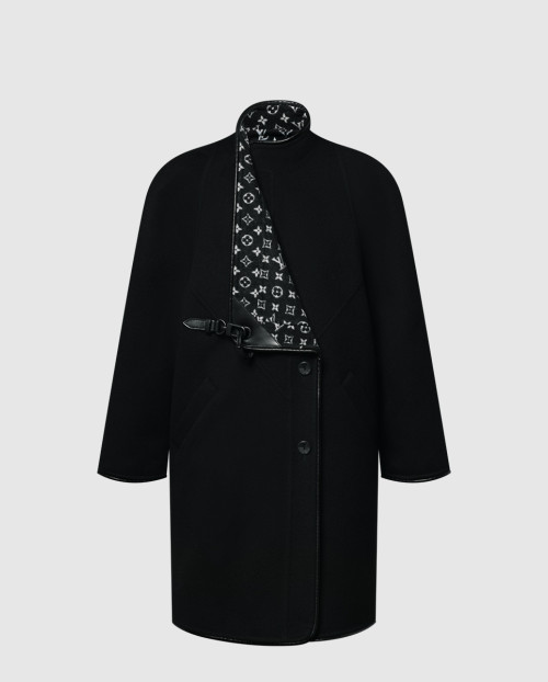 [LOUIS VUITTON-루이비통]더블 페이스 롱 클립 프론트 코트 1AIPOA